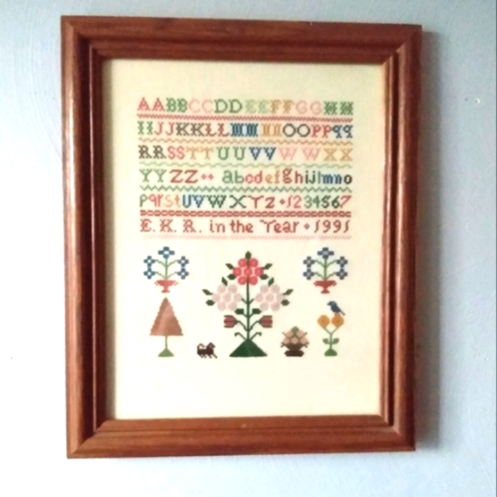 ABC sampler Needlepoint
